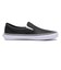 V98CF COATED/C　SLIP ON　BLACK/WHITE　666025-0001