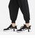 FJ9308　W KNIT MR 7/8 JOGGER　010BLK/REFSIL　668721-0001