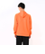 124R1034000　M EMBOSS ZIP H SWT　ORANGE　674830-0005
