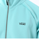 124R1034000　M EMBOSS ZIP H SWT　TURQUOISE　674830-0006