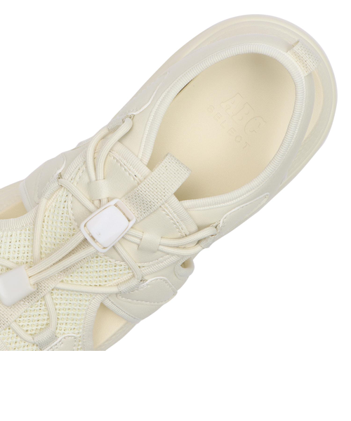 VL CODE SND 6.5（厚底サンダル） CREAM レディース ABC SELECT エービーシーセレクト VL CODE SND 6.5