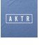 223-004005　AKTR LOGO L/S SPORTS TEE　BLUE　676136-0001