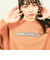 124R3040100　W Snow Logo Embroidery C SWT　ORANGE　673587-0003