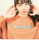 124R3040100　W Snow Logo Embroidery C SWT　ORANGE　673587-0003