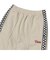 124R3140900　W Checker PANTS　BEIGE　673590-0002
