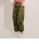 124R3140300　W WIND OVER PANTS　KHAKI　673591-0002