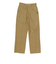 124R3140500　W TWILL PANTS　BEIGE　673592-0001