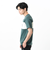 124R1013700　M Bi-Color Marion TEE　GREEN　673581-0002