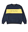 124R1043600　M Bi-Color Marion C SWT　NAVY　673582-0001
