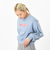 124R3040100　W Snow Logo Embroidery C SWT　BLUE　673587-0002