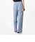 124R3140900　W Checker PANTS　BLUE　673590-0003