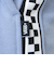 124R3140900　W Checker PANTS　BLUE　673590-0003