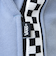 124R3140900　W Checker PANTS　BLUE　673590-0003