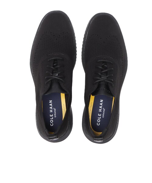メルシー☆ C37366 GRAND+ STITCHLITE WINGTIP OX *BLACK/BLACK 679839-0001