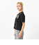 124R3011100　W Didot Logo TEE　BLACK　673595-0002