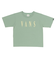 124R3011100　W Didot Logo TEE　SAGE　673595-0003