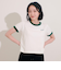 124R3011200　W VANS Logo Ringer TEE　GREEN　673596-0001
