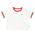 124R3011200　W VANS Logo Ringer TEE　RED　673596-0003