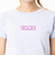 124R3010600　W POP LOGO TEE　LAVENDOR　673597-0003