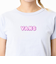 124R3010600　W POP LOGO TEE　LAVENDOR　673597-0003