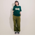 124R1011100　M COLLEGE LOGO SSTEE　GREEN　673704-0003