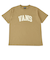 124R1011100　M COLLEGE LOGO SSTEE　TAN　673704-0004