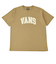 124R1011100　M COLLEGE LOGO SSTEE　TAN　673704-0004