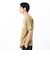 124R1011100　M COLLEGE LOGO SSTEE　TAN　673704-0004