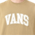 124R1011100　M COLLEGE LOGO SSTEE　TAN　673704-0004