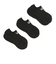 124R1211500　NO SHOW 3Pack SOCKS　BLACK　673317-0002