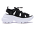 399022　CILIA WEDGE SANDAL　*04BLACK/WHITE　675973-0004