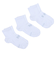 1382952　K ESS Q SOCKS (3P)　100WHT/WHT/HGY　676767-0002