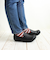 TB-502　ｽｯﾄﾝﾂｳﾞｫﾙ ｽﾘｯﾎﾟﾝｼｭｰｽﾞ　BLK/BLK　676335-0001