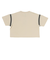 124R3011300　W Cropped RIB TEE　BEIGE　673598-0002