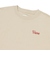 124R3011300　W Cropped RIB TEE　BEIGE　673598-0002