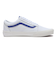VN0007NTZ5D　OLD SKOOL　LEATHER WHT/BLU　674361-0001