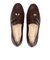 JE-203　FLAT TASSEL LOAFERS　DK.BROWN　681343-0002
