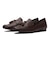 JE-203　FLAT TASSEL LOAFERS　DK.BROWN　681343-0002