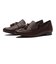 JE-203　FLAT TASSEL LOAFERS　DK.BROWN　681343-0002