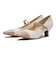 JE-MS54　BICOLOR PUMPS5　IVORY　681345-0002