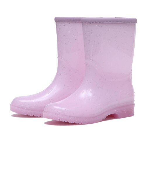 HK92019 RAIN BOOTS(15-21) PINK LAME 551696-0010｜エービーシー