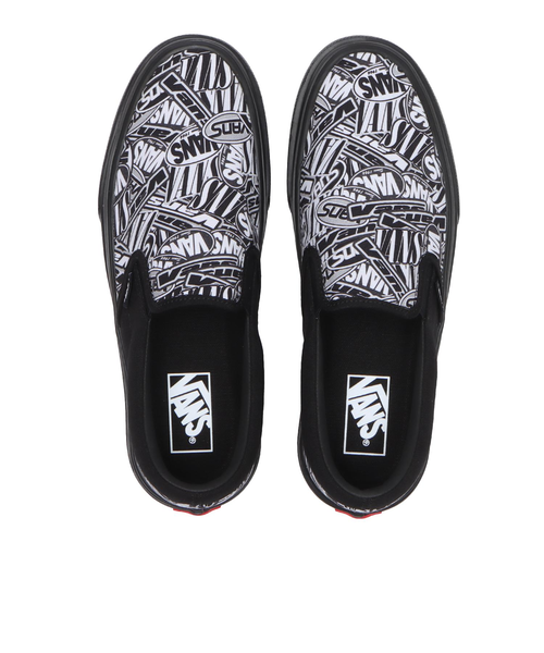 わんすけページ V98 LITE LOGO.P SLIP ON LITE BLACK/LOGO 680858-0001