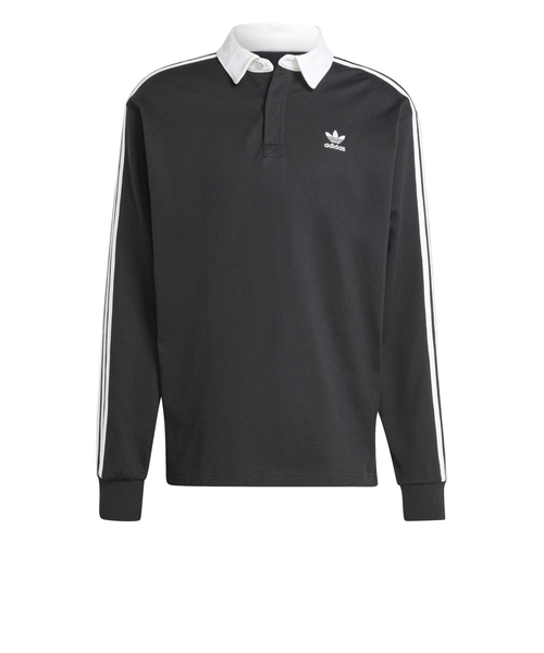 adidas RUGBY POLO LS ブラック 3XL IZ4806 IZ4806 U RUGBY POLO LS BLACK 682644-0001｜エービーシー