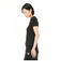 629012　W CLASSICS RIBBED SLIM TEE　01BLK　683997-0001