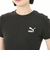 629012　W CLASSICS RIBBED SLIM TEE　01BLK　683997-0001