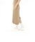 629017　W CLASSICS RIBBED MIDI SKIRT　67OAK BRANCH　683998-0002