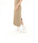 629017　W CLASSICS RIBBED MIDI SKIRT　67OAK BRANCH　683998-0002