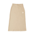629017　W CLASSICS RIBBED MIDI SKIRT　67OAK BRANCH　683998-0002