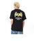 124K1012800　M Checket Flags TEE　BLACK　682622-0002