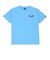 124K1012800　M Checket Flags TEE　BLUE　682622-0003